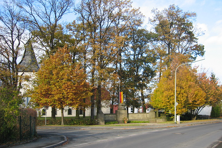 Die Schützenstrasse Ecke Kirchstrasse