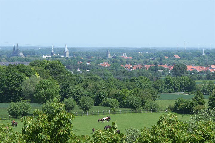 Blick von der St. Matthias Kirche