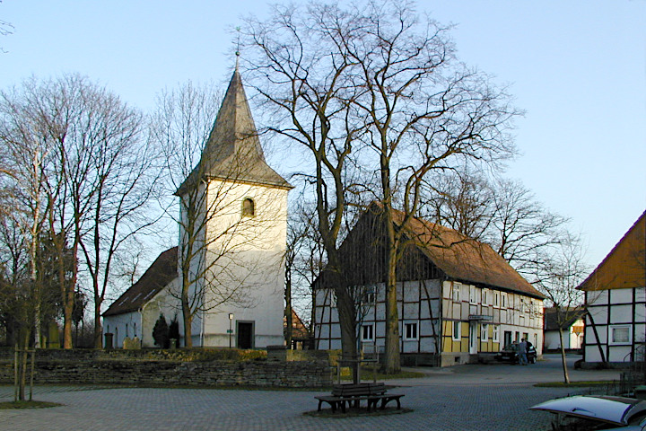 hier wohnt der Pastor