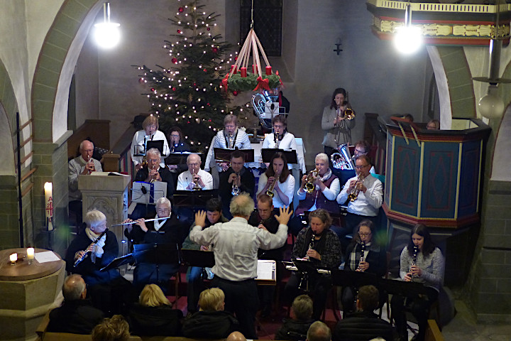 das große Weihnachtskonzert in Meiningsen