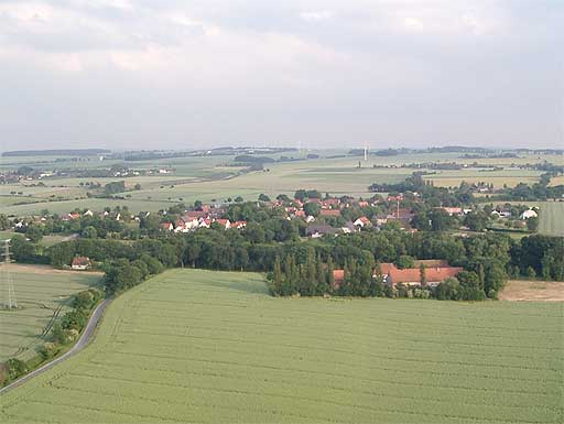 das erste Ziel in Sicht - die Heimat ruft