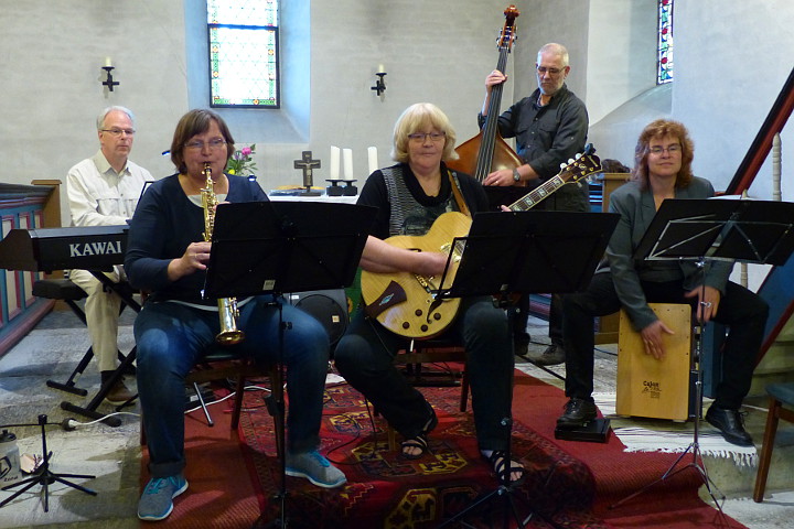 Klezmer von JUKAMa in der Meiningser St. Matthias-Kirche