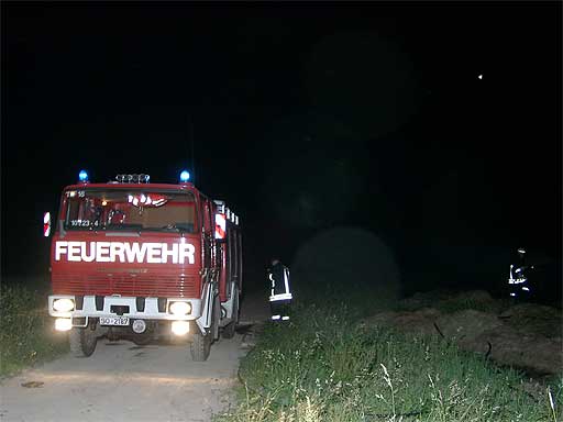 am Einsatzort - die Sache stinkt