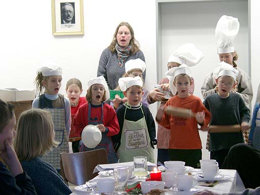 ganz klar: "In der Weihnachtsbäckerei"