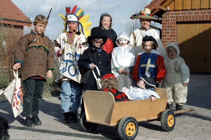 Rosenmontag 1995 in Meiningsen