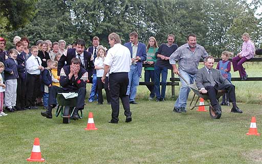 Teubchen und Willi I. als Bruttoregister, Willi F. und Hans-Dieter als Außenborder