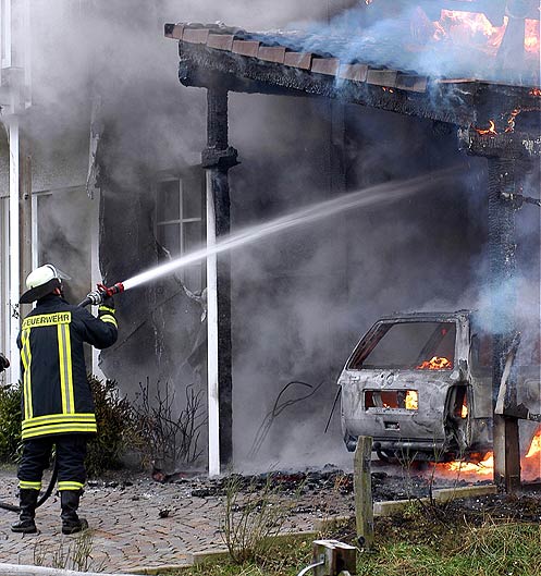 Brandeinsatz in Meiningsen - Foto: Soester Anzeiger