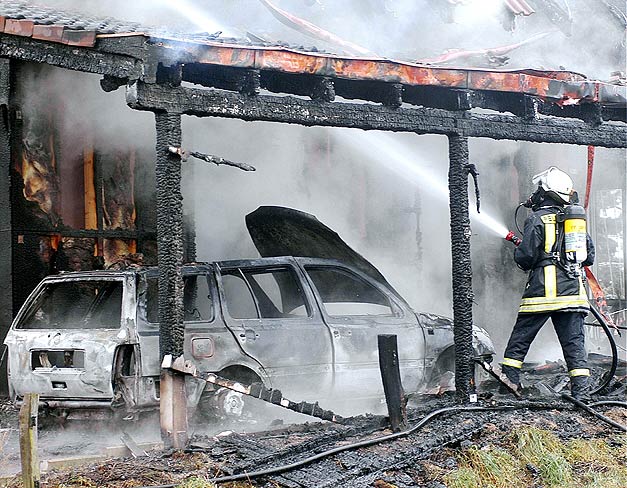 Brandeinsatz in Meiningsen - Foto: Soester Anzeiger