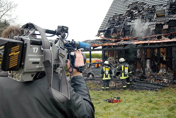 Brandeinsatz in Meiningsen - Foto: Soester Anzeiger