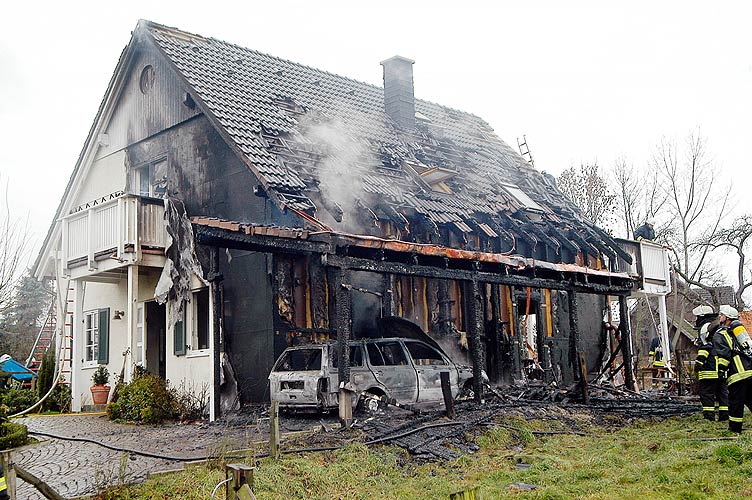 Brandeinsatz in Meiningsen - Foto: Soester Anzeiger