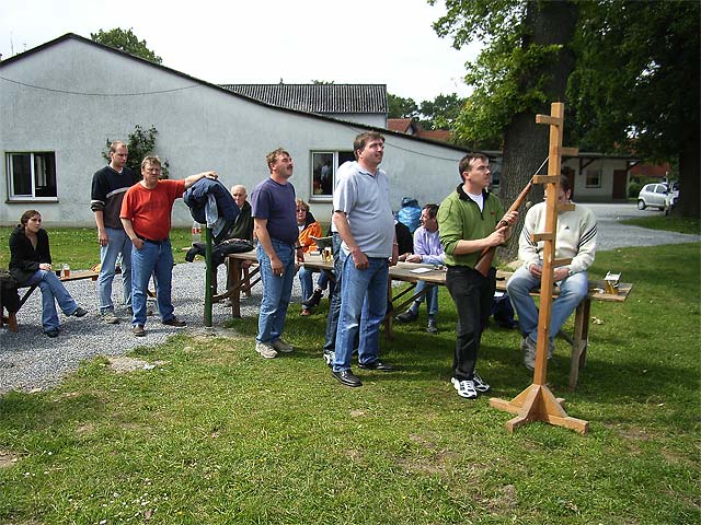 ballern aus allen Rohren