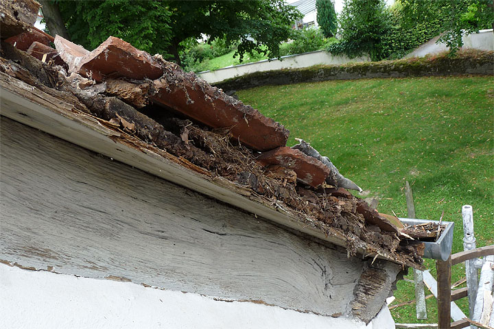 Der Turm von St. Matthias wird erneuert