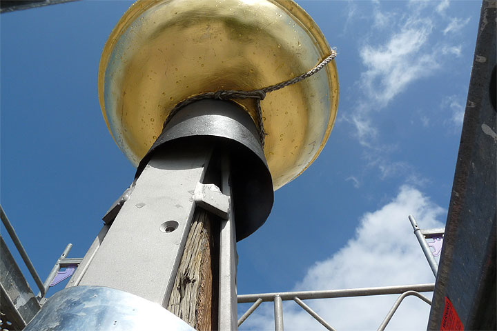 Der Turm von St. Matthias wird erneuert