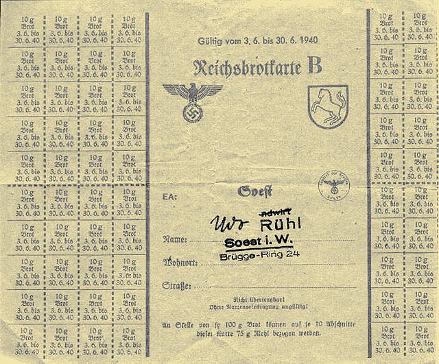 Reichsbrotkarte