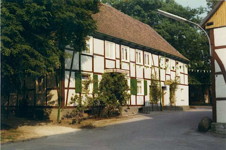 Gastwirtschaft Bals ca. 1976 in Meiningsen