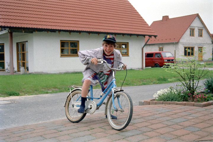 Fahrradglück auf dem Schwarzen Felde