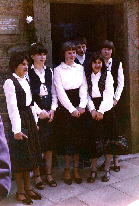 Konfirmation 1980 in Meiningsen