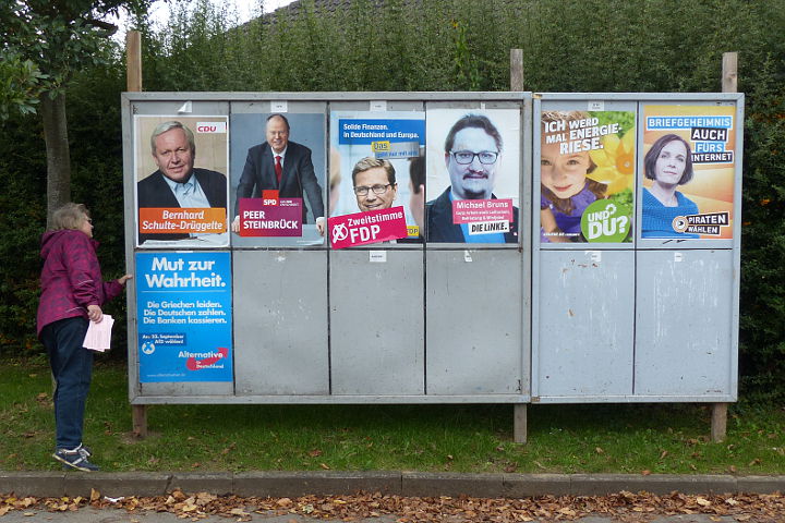 die Meiningser Plakatwand