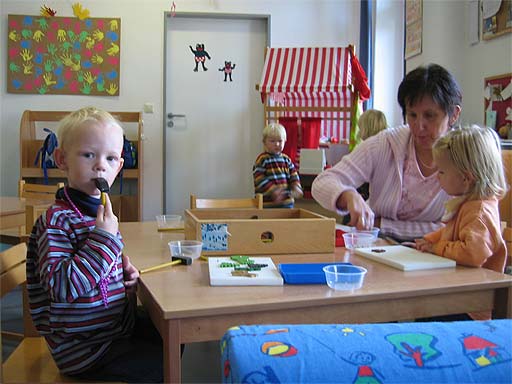 Heidi Topp bei der Arbeit